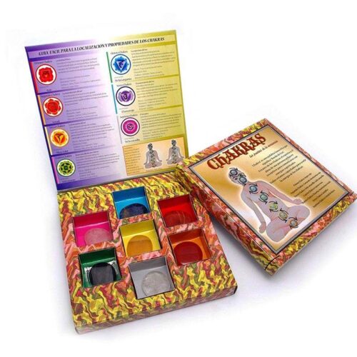 Estuche Piedras Calibradas Chakras