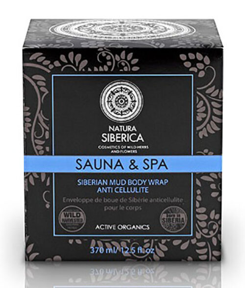 Sauna&Spa Envoltura De Barro Siberiana Corporal Anticelulítica - 370 Ml.