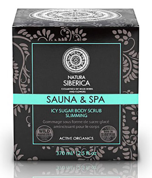 Sauna&Spa Peeling Helado Reductor A Base De Azúcar - 370 Ml.