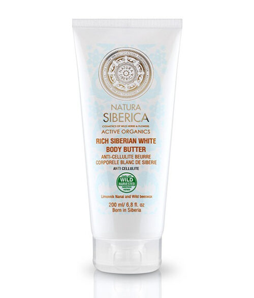 Aceite Corporal Blanco Espeso Siberiano Anticelulítico Anti-Age - 200 Ml.