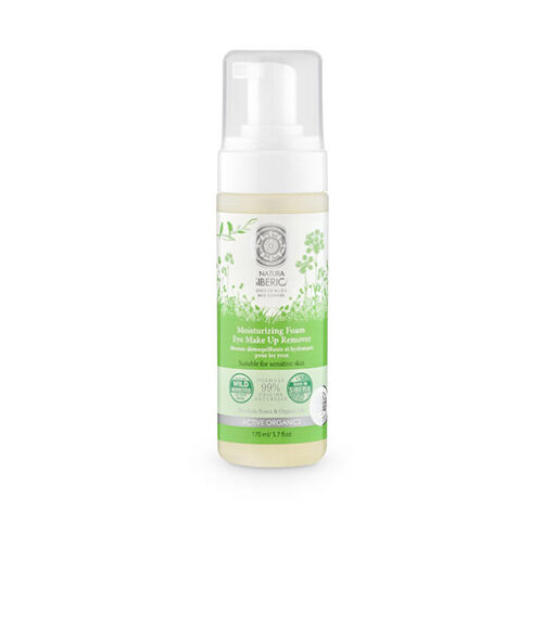 Espuma Desmaquillante Hidratante Para Piel Sensible Y Contorno De Ojos - 150 Ml.
