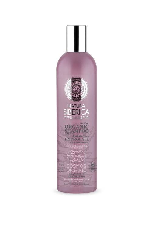 CHAMPU ORGANICO PARA CABELLO TEÑIDO REVITALIZACION DEL COLOR Y BRILLO