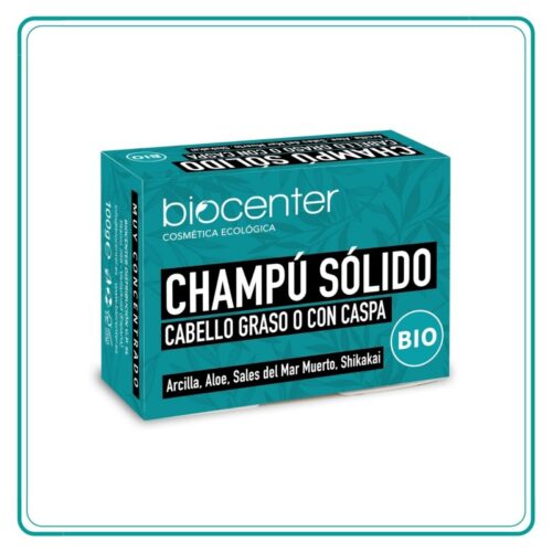 Champu solido Graso o con Caspa 100gr