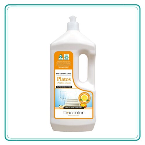 BIOCENTER - Ecodetergente Platos 1L
