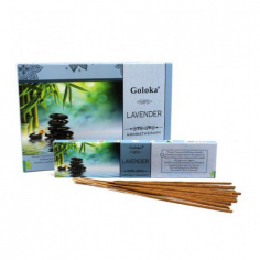 Varillas de incienso Goloka Aromaterapia Lavanda - Pack de 15 varillas de incienso