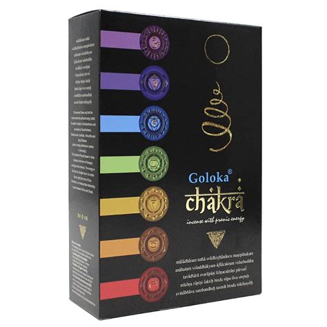 Varillas de Incienso Goloka Seven Chakras