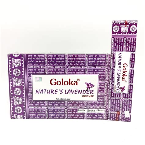 Varillas de Incienso Goloka Nature Lavender 15g