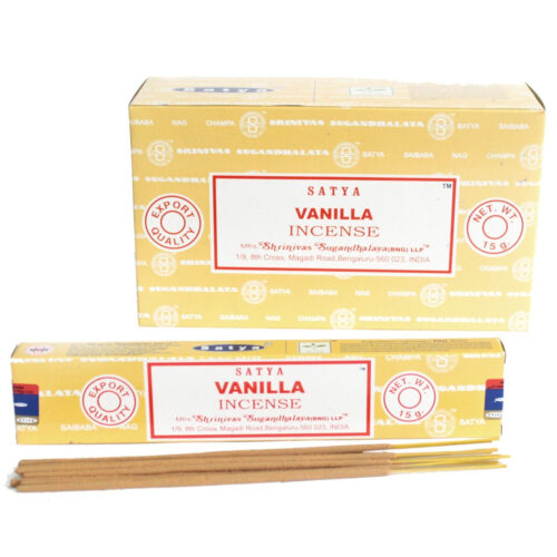 Varillas de Incienso Satya - Vanilla