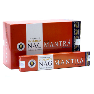 Varillas de Incienso Golden Nag Mantra