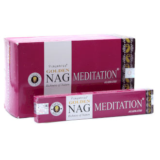 Varillas de Incienso Golden Nag Meditacion