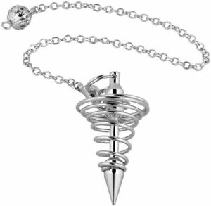 Pendulo Metalico Espiral para Radiestesia