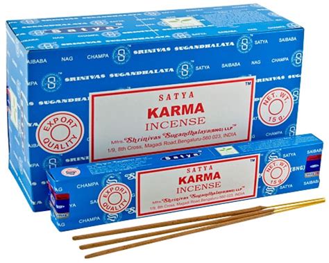 Varillas de Incienso Satya - Karma