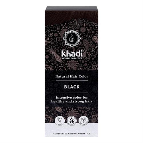 Tinte natural Khadi - Negro  100gr