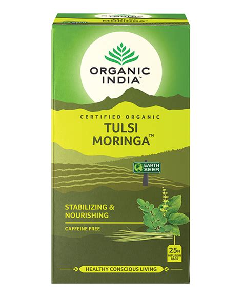 ORGANIC INDIA - Tulsi Moringa ECO 25b