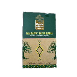 Varillas de Incienso Mystic Spirits Palo Santo Salvia Blanca