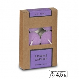 Velas aromaticas de Te Provence Lavender 6uds