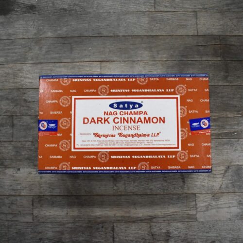 Varillas de Incienso Satya Dark Cinnamon