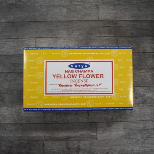 Varillas de Incienso Satya Yellow Flower