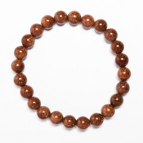 Pulsera de Aventurina Dorada de 4mm