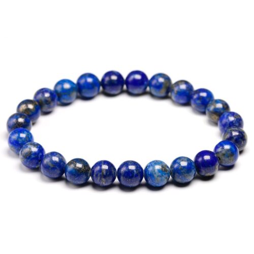 Pulsera de Lapislazuli de 8mm, para la paz y calma interior