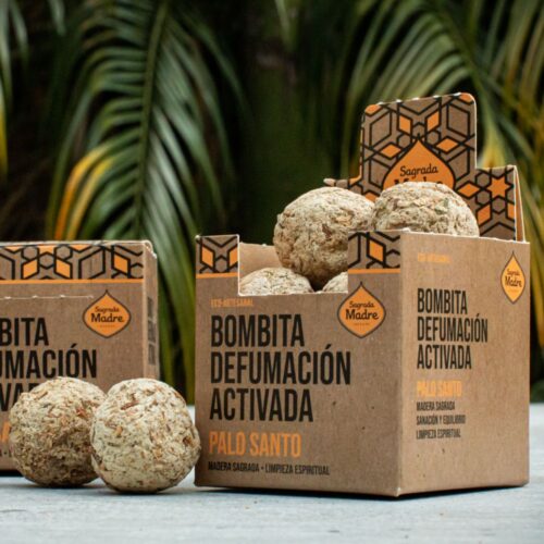 Bombitas de Incienso Sagrada Madre Palo Santo 8uds