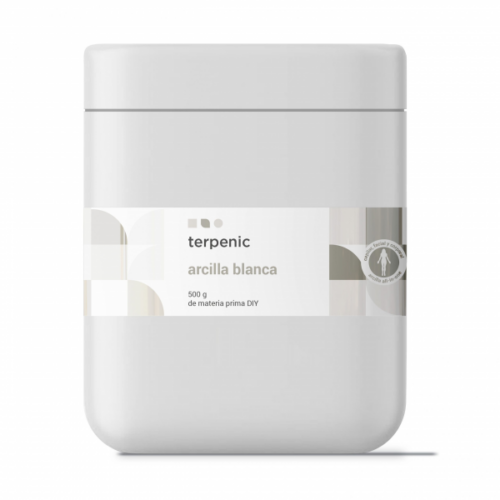 Arcilla blanca 500 g - Uso cosmético y medicinal de alta calidad