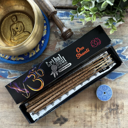 Incienso Tribal Soul - Om Shanti: fragancias exóticas para conectarte con tu esencia más profunda