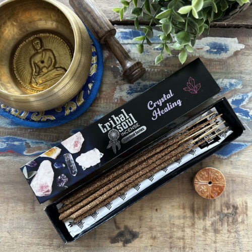 Varillas de Incienso Tribal Soul - Crystal Healing para Armonía y Bienestar Físico y Emocional