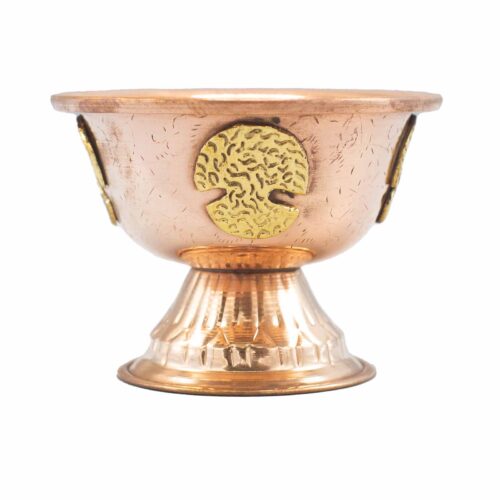 Cáliz Ritual de Cobre con Árbol de la Vida 12x9cm - Ideal para rituales y ceremonias
