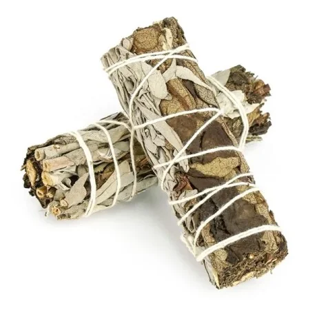 Atado de Yerba Santa y Salvia Blanca: Limpieza Energética y Purificación del Hogar
